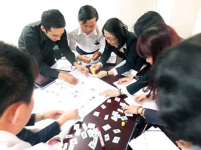 Kỹ năng hướng dẫn và động viên Nhân Viên làm việc hiệu quả - Sacombank (09 & 10.12.2014)